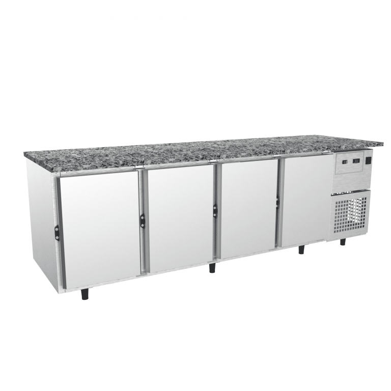 Ventilado mesa refrigerada incorporado separado unidad condensadora BE4PVL BE4PVS